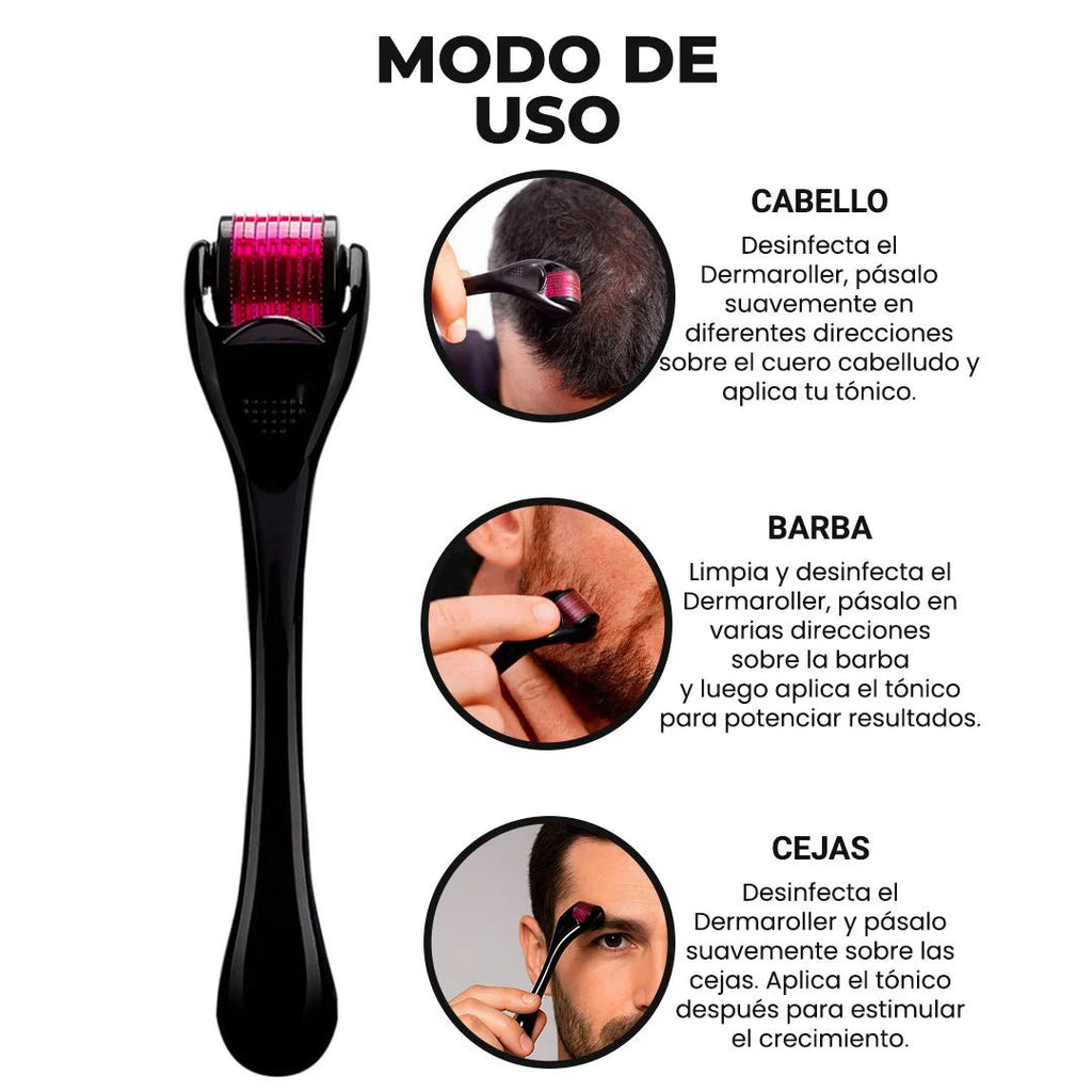 DERMAROLLER SYSTEM 0.5MM ALTA PRECISIÓN - SOLUCIONES CAPILARESDERMAROLLER SYSTEM 0.5MM ALTA PRECISIÓNSOLUCIONES CAPILARESFisico