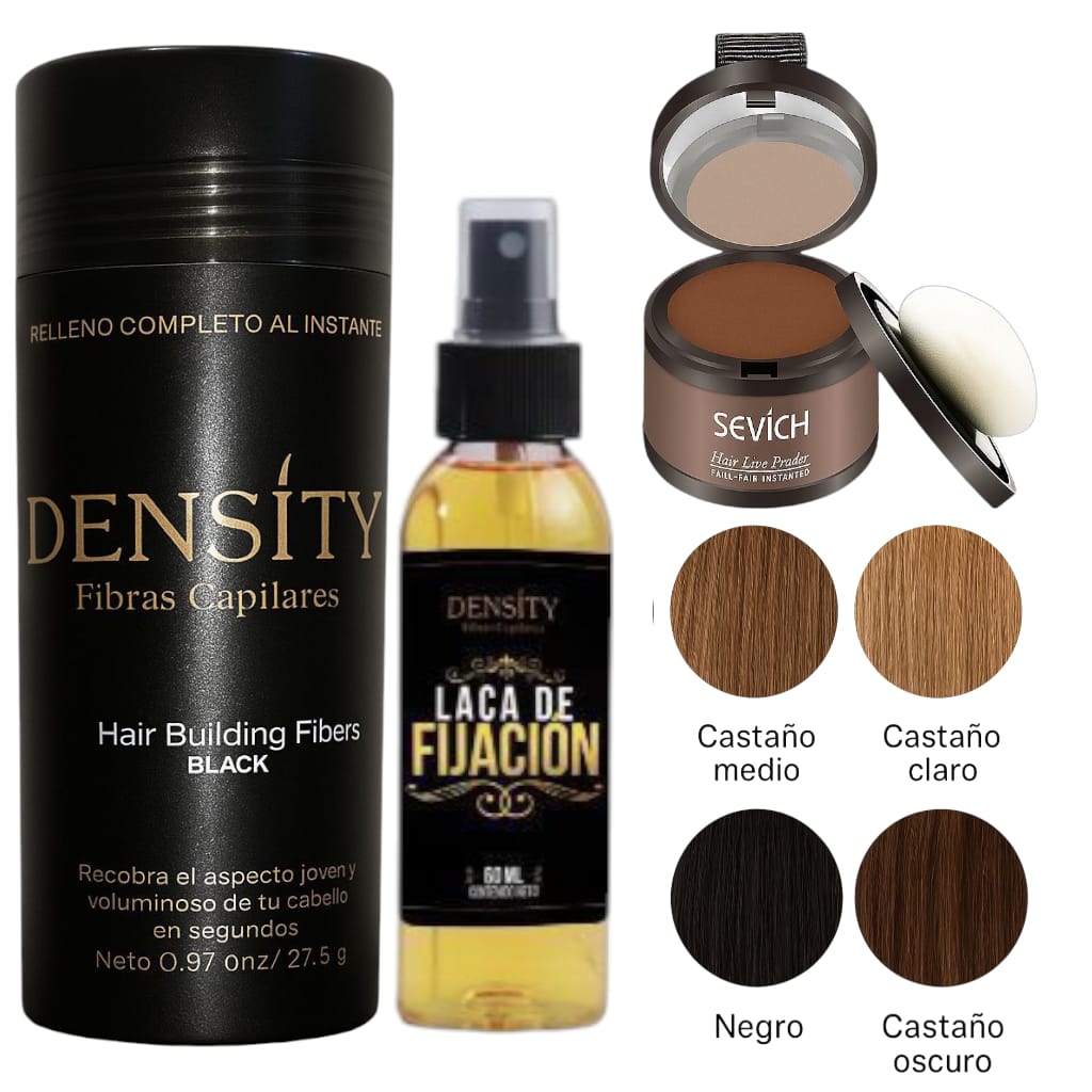 COMBO 1 ( FRASCO DE FIBRA CAPILAR + LACA DE FIJACION + CORRECTOR DE LINEA ) - SOLUCIONES CAPILARESCOMBO 1 ( FRASCO DE FIBRA CAPILAR + LACA DE FIJACION + CORRECTOR DE LINEA )SOLUCIONES CAPILARESFisico