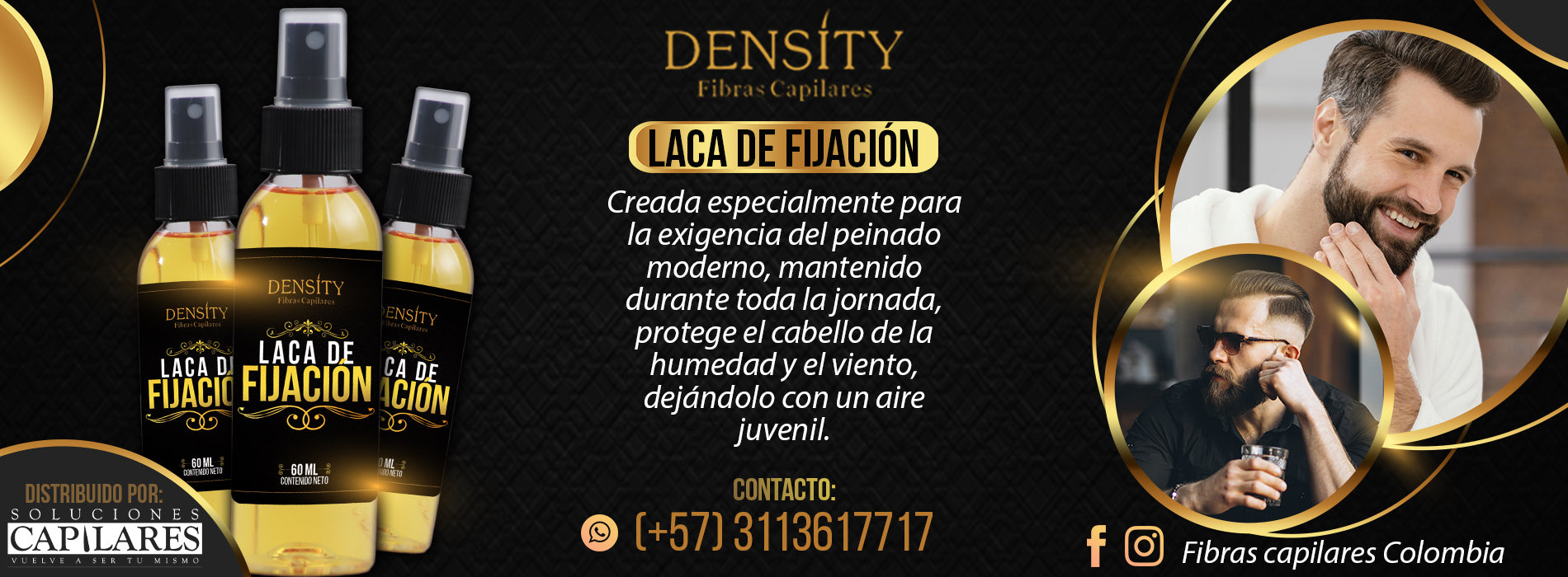 Laca De Fijacion Density X 60 ml