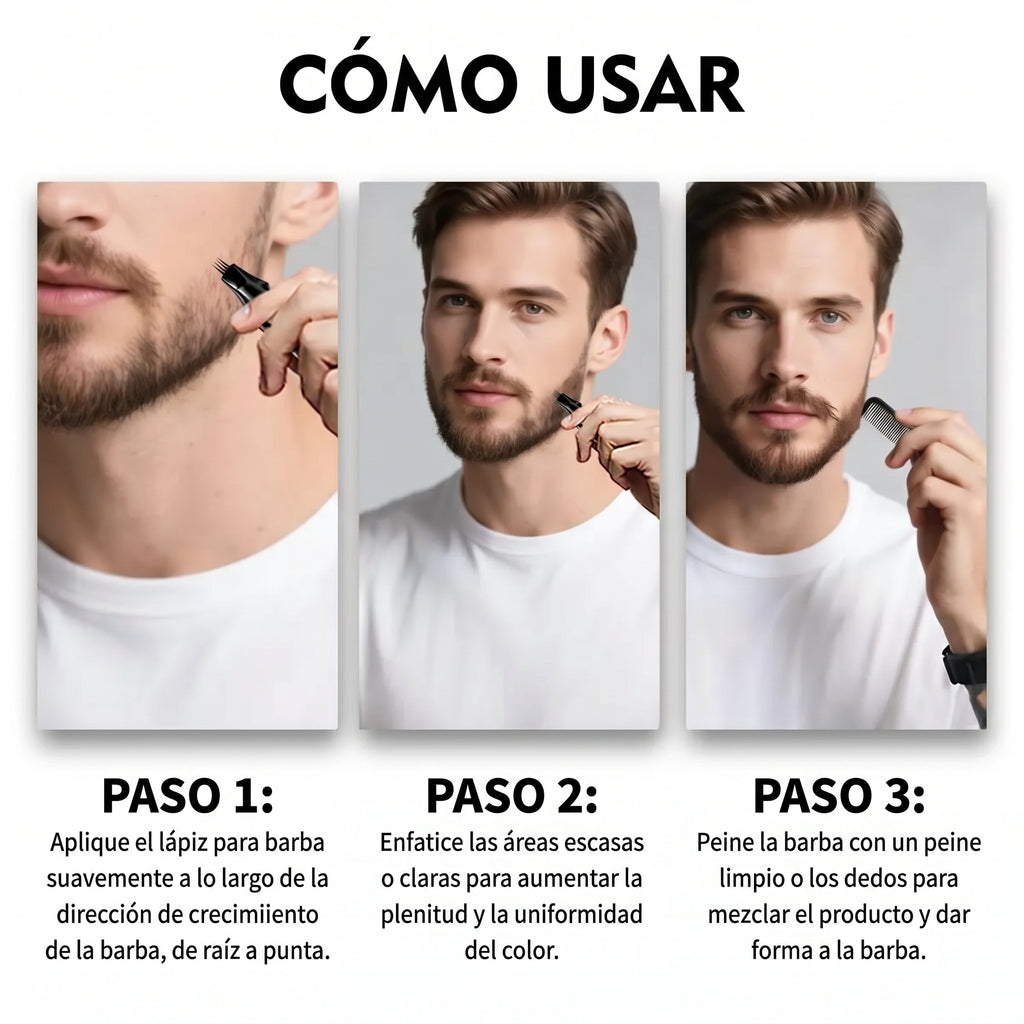 LAPIZ RELLENADOR DE BARBA RESISTENTE - SOLUCIONES CAPILARESLAPIZ RELLENADOR DE BARBA RESISTENTESOLUCIONES CAPILARESFisico