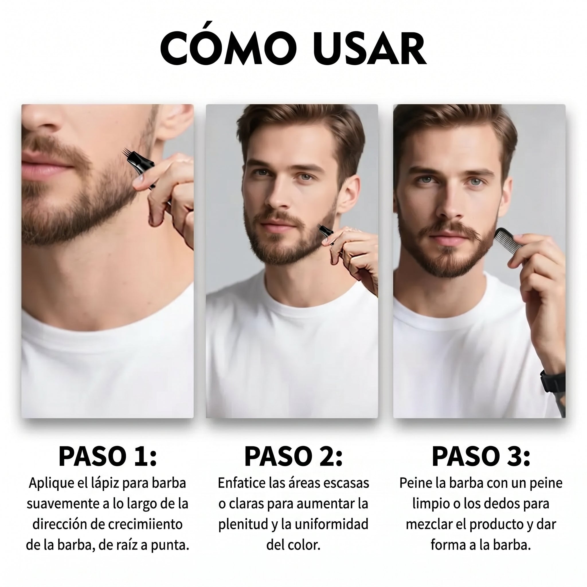 LAPIZ RELLENADOR DE BARBA RESISTENTE