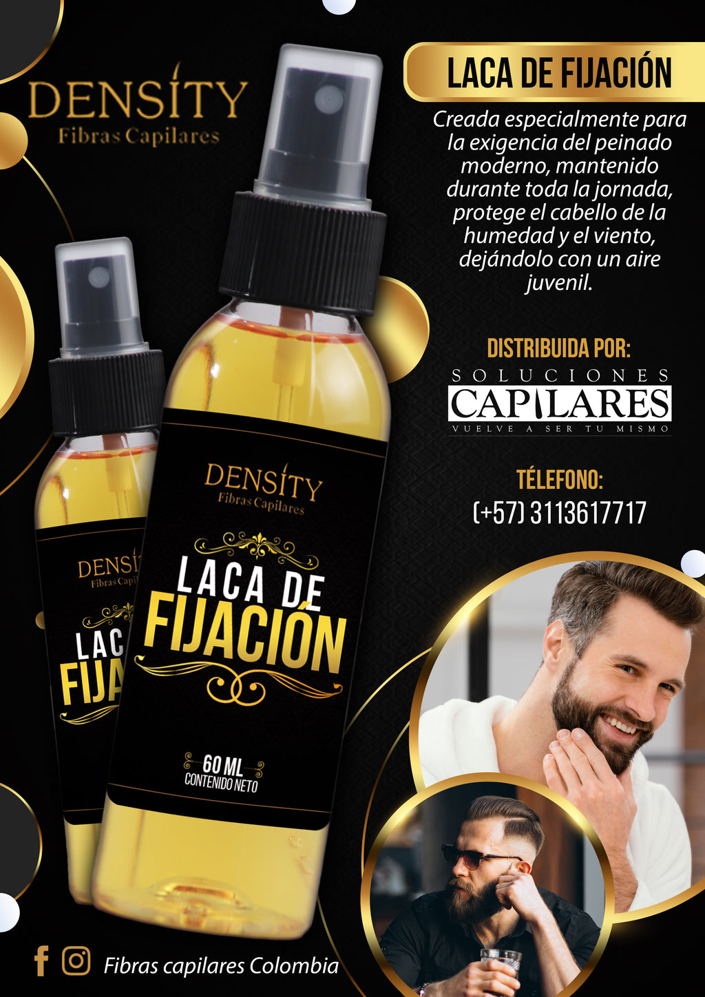 Laca De Fijacion Density X 60 ml