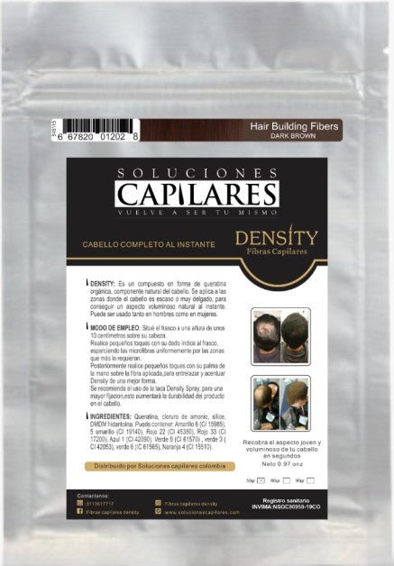 RECARGA DE FIBRA CAPILAR X 60 GR - SOLUCIONES CAPILARESRECARGA DE FIBRA CAPILAR X 60 GRSOLUCIONES CAPILARESFisico